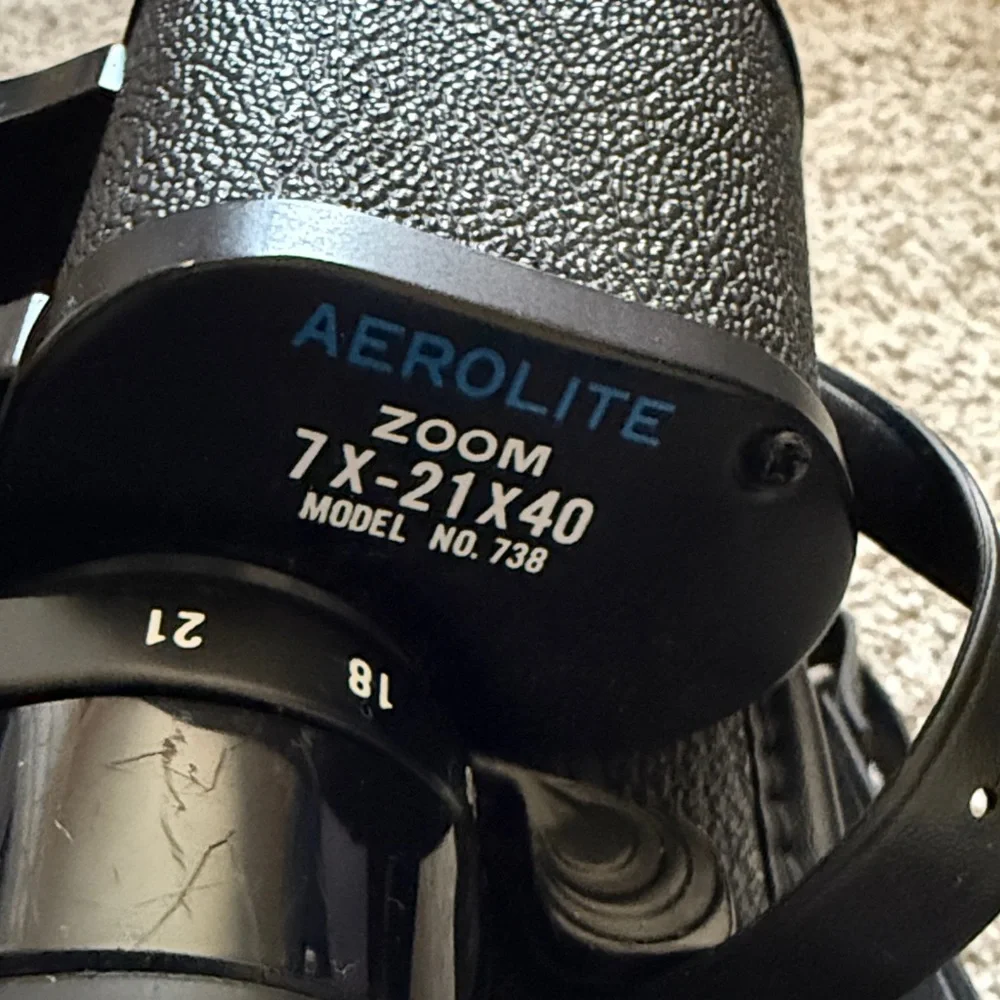 Aerolite Black Binoculars